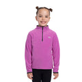 Deep Pink - Lifestyle - Trespass Childrens-Girls Sybil Micro Fleece