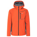 Burnt Orange - Front - Trespass Mens Strathy II Softshell Jacket