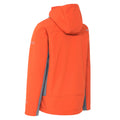 Burnt Orange - Back - Trespass Mens Strathy II Softshell Jacket