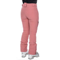 Dusty Rose - Side - Trespass Womens-Ladies Galaya Waterproof Ski Trousers