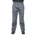 Carbon - Front - Trespass Mens Holloway Waterproof DLX Trousers