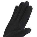 Black - Lifestyle - Trespass Mens Gaunt II Fleece Gloves