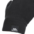 Black - Pack Shot - Trespass Mens Gaunt II Fleece Gloves