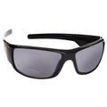 Black - Front - Trespass Adults Unisex Anti Virus Tinted Sunglasses