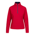 Red - Front - Trespass Womens-Ladies Skylar Fleece Top