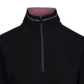 Black-Light Mulberry - Side - Trespass Womens-Ladies Skylar Fleece Top