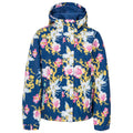 Blue Moon Print - Front - Trespass Childrens Girls Hopeful Waterproof Rain Jacket