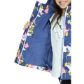 Blue Moon Print - Lifestyle - Trespass Childrens Girls Hopeful Waterproof Rain Jacket