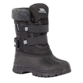 Black X - Side - Trespass Childrens Boys Strachan II Waterproof Touch Fastening Snow Boots