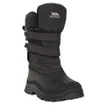 Black X - Lifestyle - Trespass Childrens Boys Strachan II Waterproof Touch Fastening Snow Boots