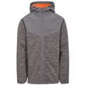 Dark Grey Marl - Front - Trespass Mens Hendricks Waterproof Softshell Jacket