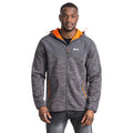 Dark Grey Marl - Side - Trespass Mens Hendricks Waterproof Softshell Jacket