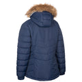 Navy - Back - Trespass Womens-Ladies Nadina Waterproof Padded Jacket