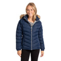 Navy - Lifestyle - Trespass Womens-Ladies Nadina Waterproof Padded Jacket