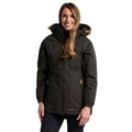 Dark Vine - Lifestyle - Trespass Womens-Ladies Celebrity Insulated Longer Length Parka Jacket