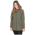 Moss - Lifestyle - Trespass Womens-Ladies Kristen Longer Length Hooded Waterproof Jacket