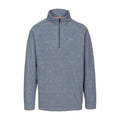 Navy - Front - Trespass Mens Keynote Anti Pilling 1-4 Zip Fleece Top