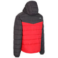 Red - Back - Trespass Mens Oskar Padded Jacket