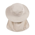 Pebbles - Back - Trespass Adults Unisex Bearing Bucket Hat With Neck Protector