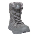 Steel - Front - Trespass Womens-Ladies Zofia Snowboot