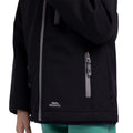 Black - Lifestyle - Trespass Childrens-Kids Kian Softshell Jacket