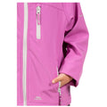 Deep Pink - Lifestyle - Trespass Childrens-Kids Kian Softshell Jacket