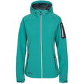 Ocean Green - Front - Trespass Womens-Ladies Landry Waterproof Softshell Jacket