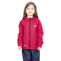 Sasparilla - Side - Trespass Childrens-Kids Qikpac Waterproof Packaway Jacket