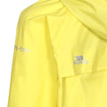 Yellow - Side - Trespass Childrens-Kids Qikpac Waterproof Packaway Jacket