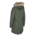 Basil - Back - Trespass Womens-Ladies Faithful Waterproof Jacket