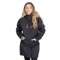 Dark Grey - Back - Trespass Womens-Ladies Faithful Waterproof Jacket