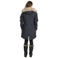 Dark Grey - Side - Trespass Womens-Ladies Faithful Waterproof Jacket