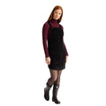 Black - Side - Trespass Womens-Ladies Twirl Casual Dress