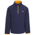 Navy - Front - Trespass Boys Etto Airtrap Microfleece