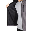Grey Texture - Lifestyle - Trespass Mens Carter Waterproof Softshell Jacket