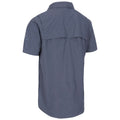 Dark Grey - Side - Trespass Mens Baddenotch Travel Shirt