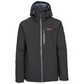 Black - Front - Trespass Mens Isaac DLX Ski Jacket