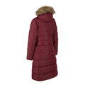 Dark Cherry - Back - Trespass Womens-Ladies Audrey Padded Jacket