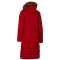 Red - Back - Trespass Womens-Ladies Audrey Padded Jacket