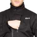 Black - Close up - Trespass Mens Stableford Waterproof Jacket