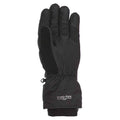 Black - Back - Trespass Childrens-Kids Ergon II Ski Gloves