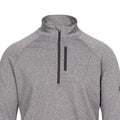 Grey Marl - Side - Trespass Mens Nicholas Long-Sleeved Sports Top