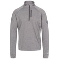 Grey Marl - Front - Trespass Mens Nicholas Long-Sleeved Sports Top