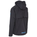 Black - Back - Trespass Mens Kyle DLX Waterproof Jacket