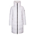 White - Front - Trespass Womens-Ladies Faith Padded Jacket