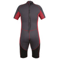 Black-Red - Back - Trespass Mens Argon Wetsuit