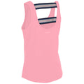 Pink - Back - Trespass Womens-Ladies Emmalyn Low Back Vest Top
