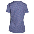 Navy - Back - Trespass Womens-Ladies Elkie Stripe DLX Top