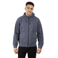 Navy Marl - Back - Trespass Mens Horbling Hoodie