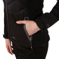 Black - Lifestyle - Trespass Womens-Ladies Elvira Soft Shell Jacket